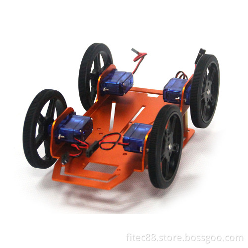 FEETECH 4WD Mini Robot Mobile Platform Kit FT-MC-003